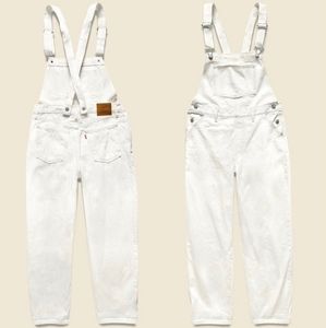 Levi's Premium denim clean sweep baggy overalls